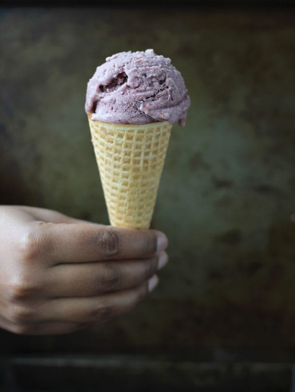 Roasted Fig & Ginger Ice Cream