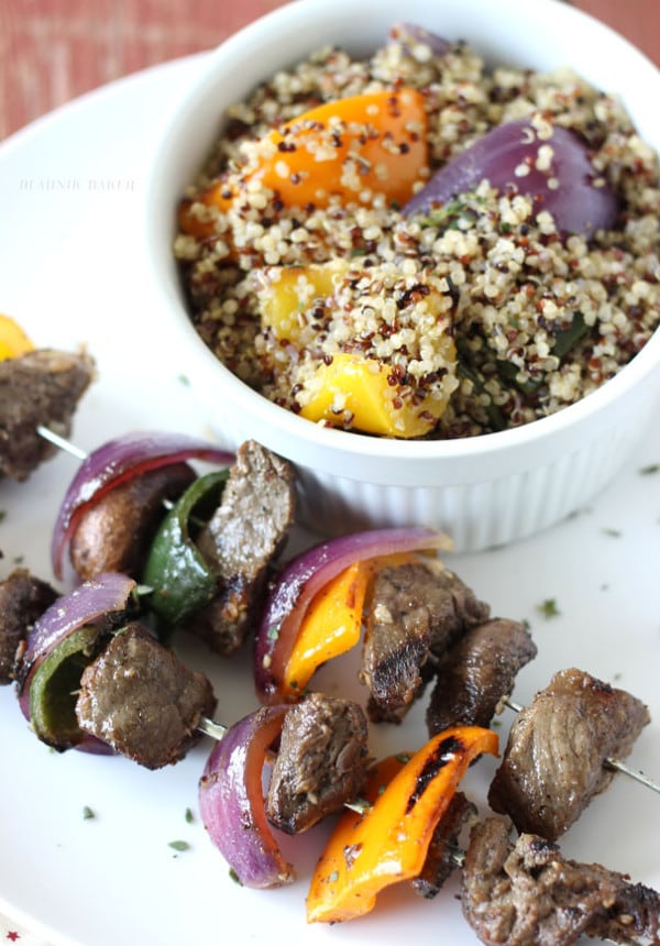 Grilled Vegetable Quinoa Salad