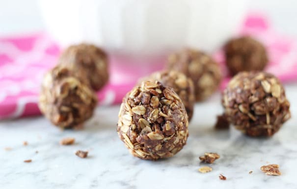 No Bake Chocolate Energy Bites