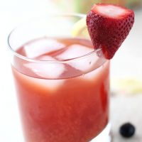 Strawberry Blueberry Iced Tea Lemonade