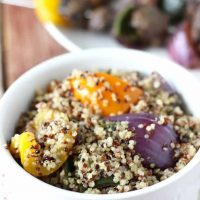 Grilled Steak and Vegetable Quinoa Salad