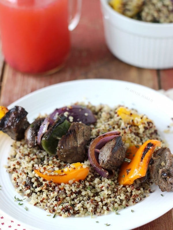 Grilled Vegetable Quinoa Salad