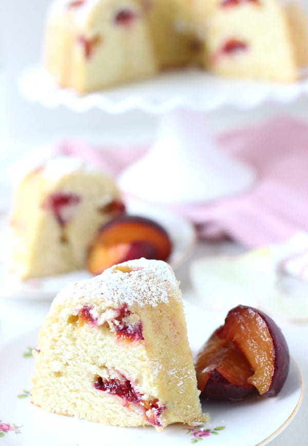 Apricot Rose Pound Cake