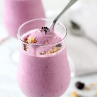 Black Raspberry Cheesecake Milkshake