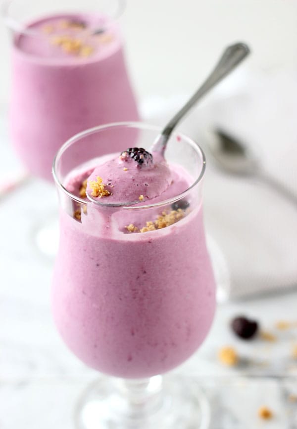 Black Raspberry Cheesecake Milkshake