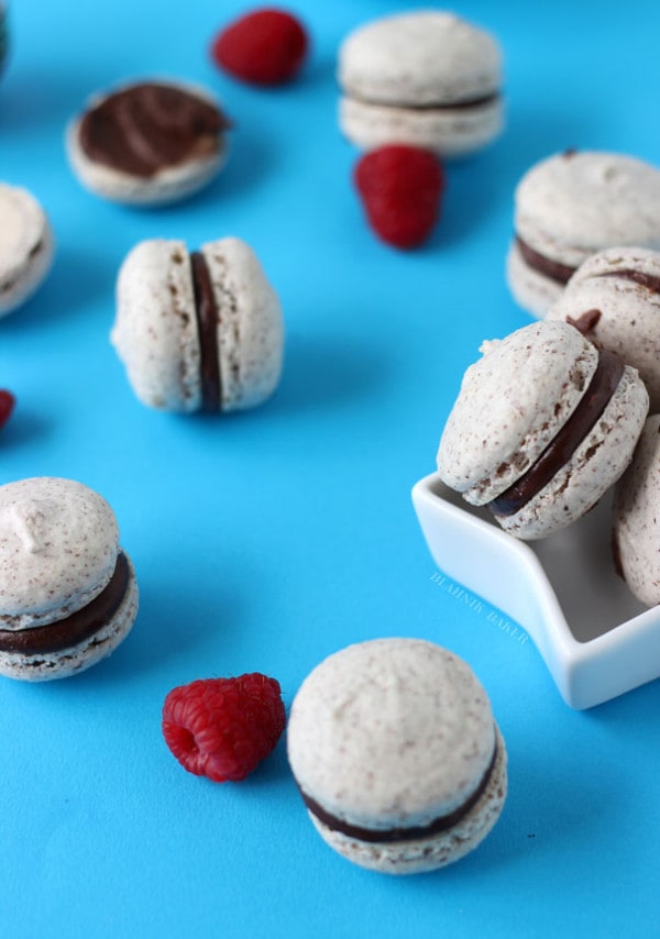 Hazelnut Macarons With Chocolate Chambord Ganache A Classic Twist