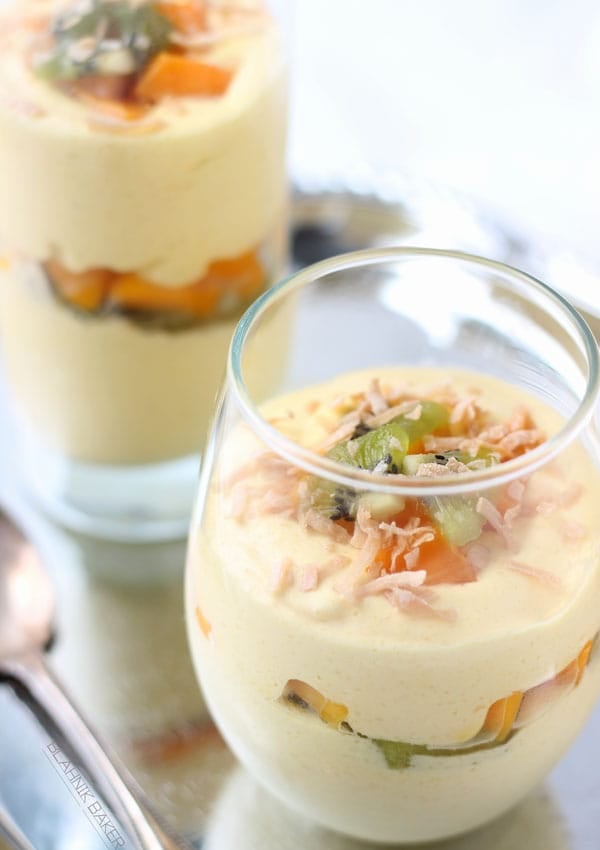 Mango Kiwi Mousse