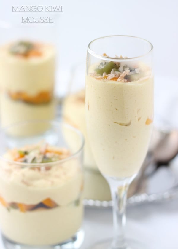 Mango Kiwi Mousse