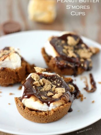 Peanut Butter Smores Cups