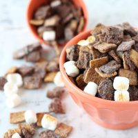 Peanut Butter S'mores Muddy Buddies