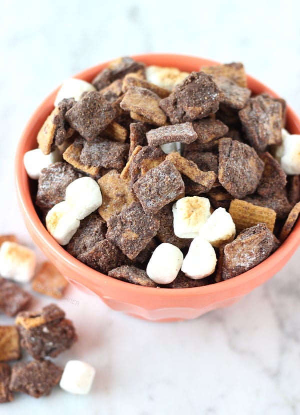 Peanut Butter S'mores Muddy Buddies