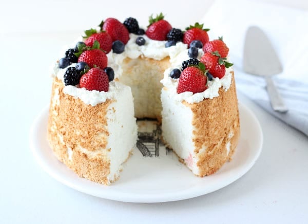 Angel Food Cake (From Scratch) - Sugar and Soul