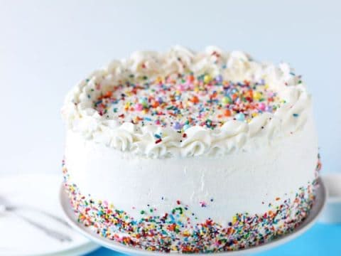 Classic Birthday Ice Cream Cake