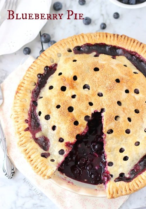 blueberry pie