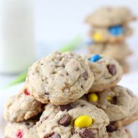 MM Toffee Chocolate Chip Cookies