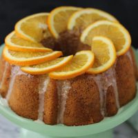 Orange Hazelnut Cake