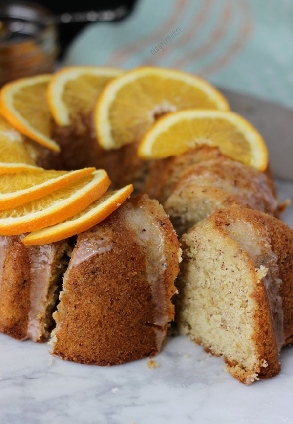 Orange Hazelnut Cake