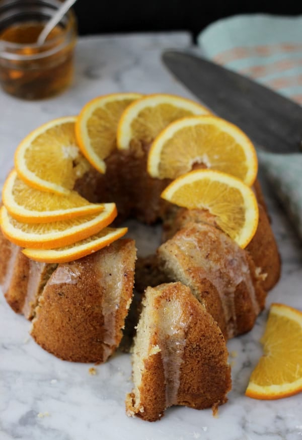 Orange Hazelnut Cake