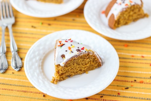 Brown Butter Pumpkin Coconut Cake