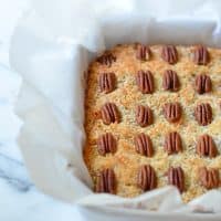 Butterscotch Pumpkin Cake Bars
