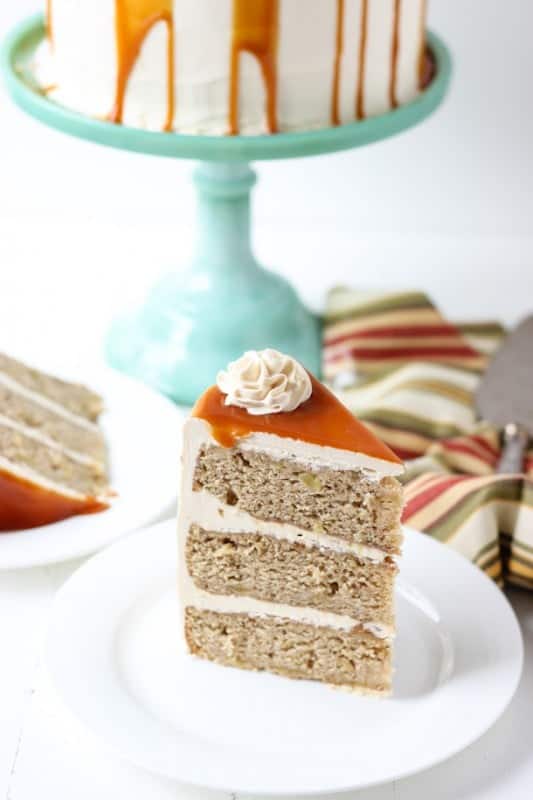 Spiced Apple Cake with Salted Caramel Frosting - A Classic Twist