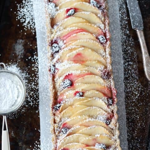 Apple Almond Tart