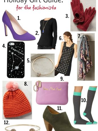 Holiday Gift Guide for the Fashionista