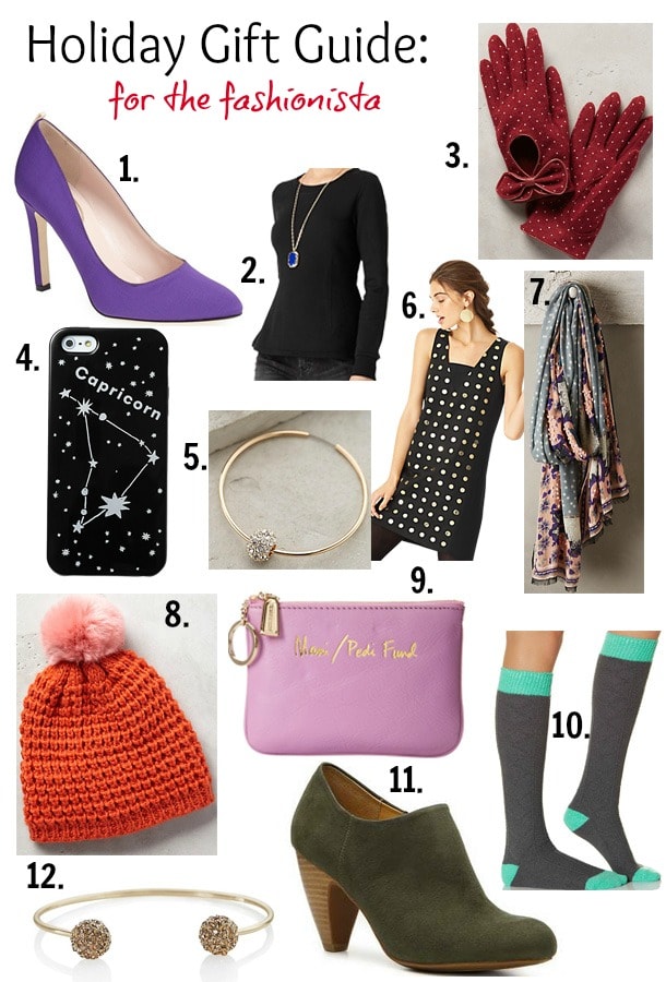 The Ultimate Holiday Gift Guide for the Fashionista on your list! 