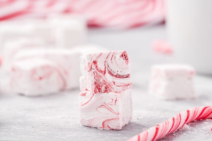 Homemade Peppermint Marshmallows