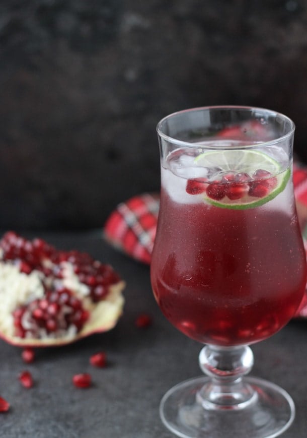 pomegranate sparkler