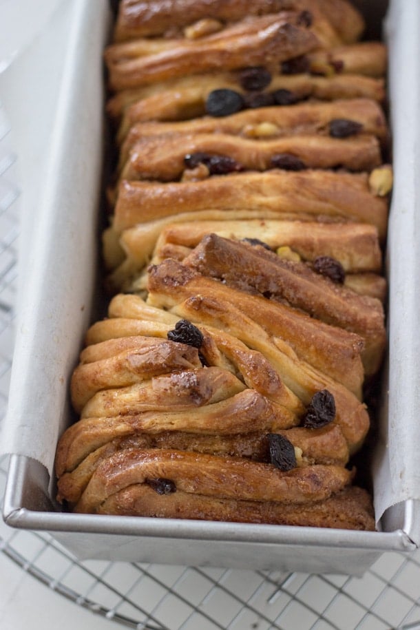 Cinnamon Raisin Pull-Apart Bread-6-1