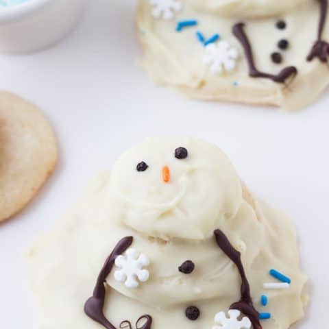 Melting Snowmen Cookies