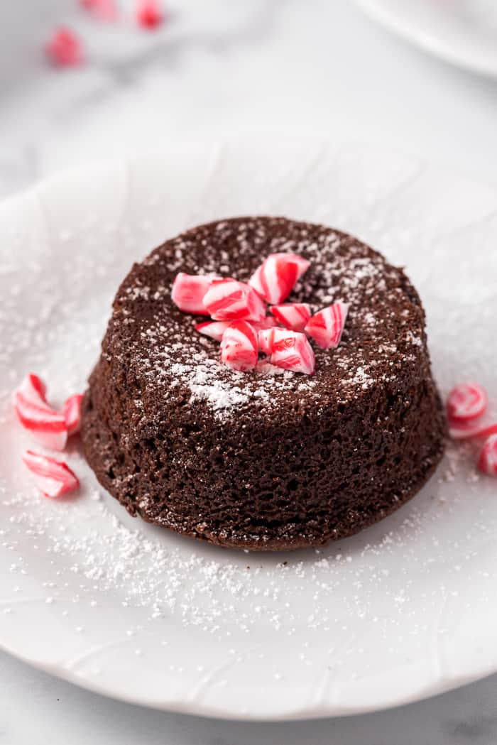 Peppermint Mocha Lava Cake