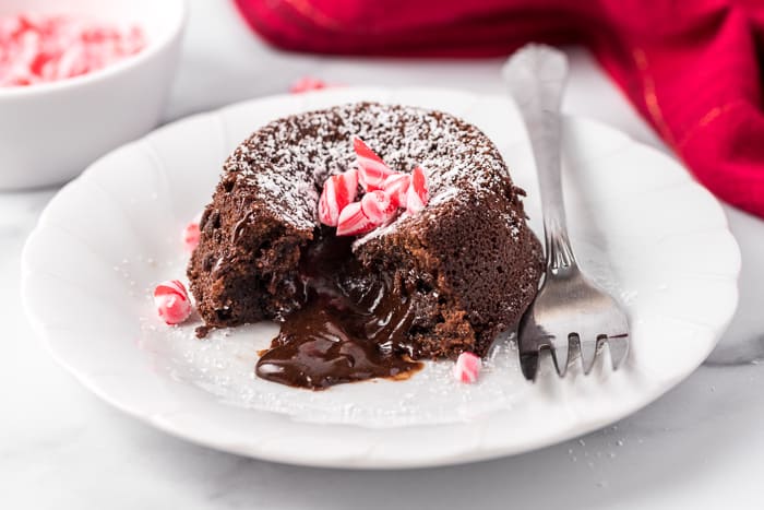 Peppermint Mocha Lava Cake 15