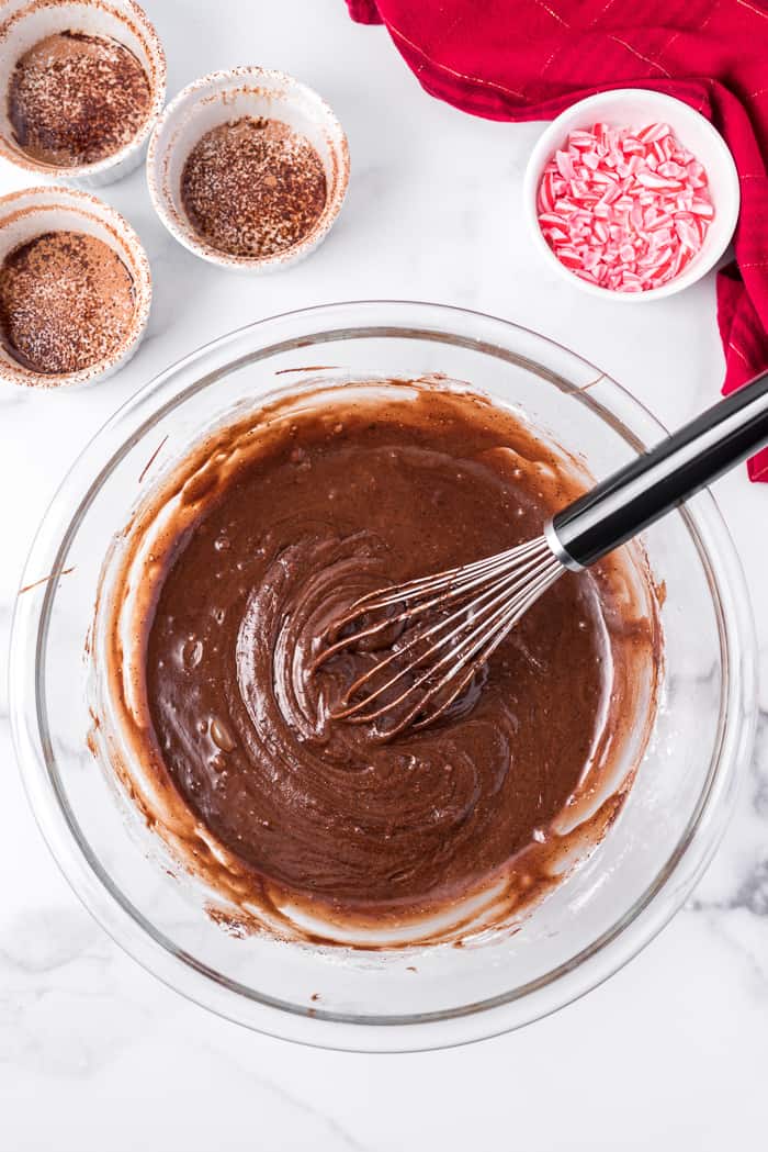 Peppermint Mocha Lava Cake