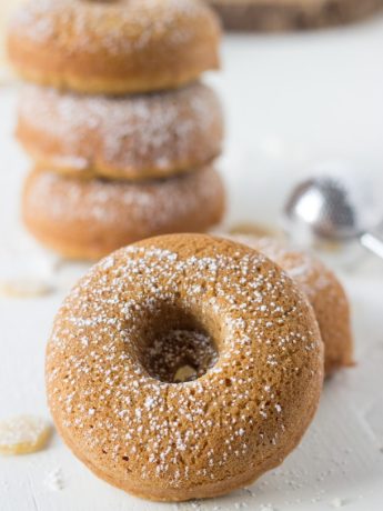 Coconut Ginger Baked Donuts