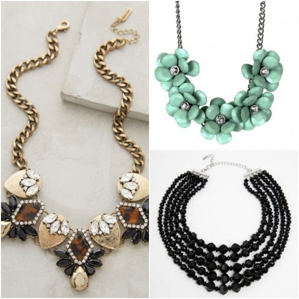 Statement necklaces