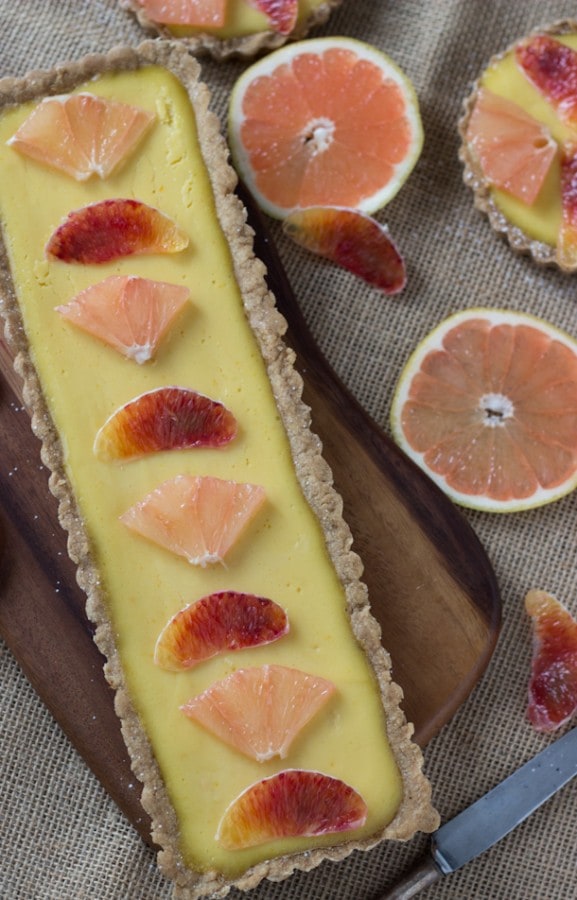 Winter Citrus Tart A Classic Twist
