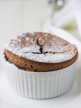 Chocolate Almond Souffle