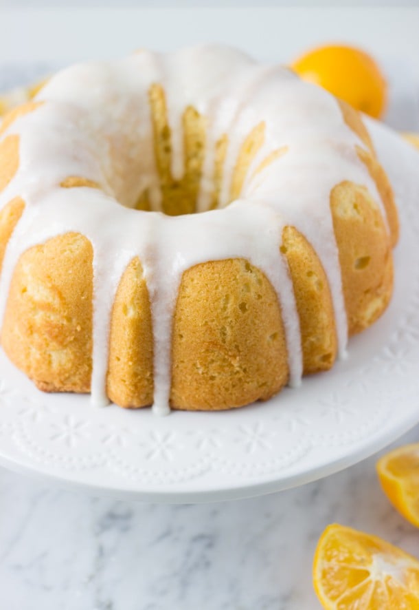 Meyer Lemon Bundt Cake - Liv for Cake