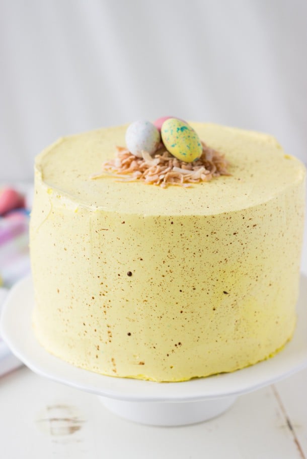 Coconut Lemon Layer Cake