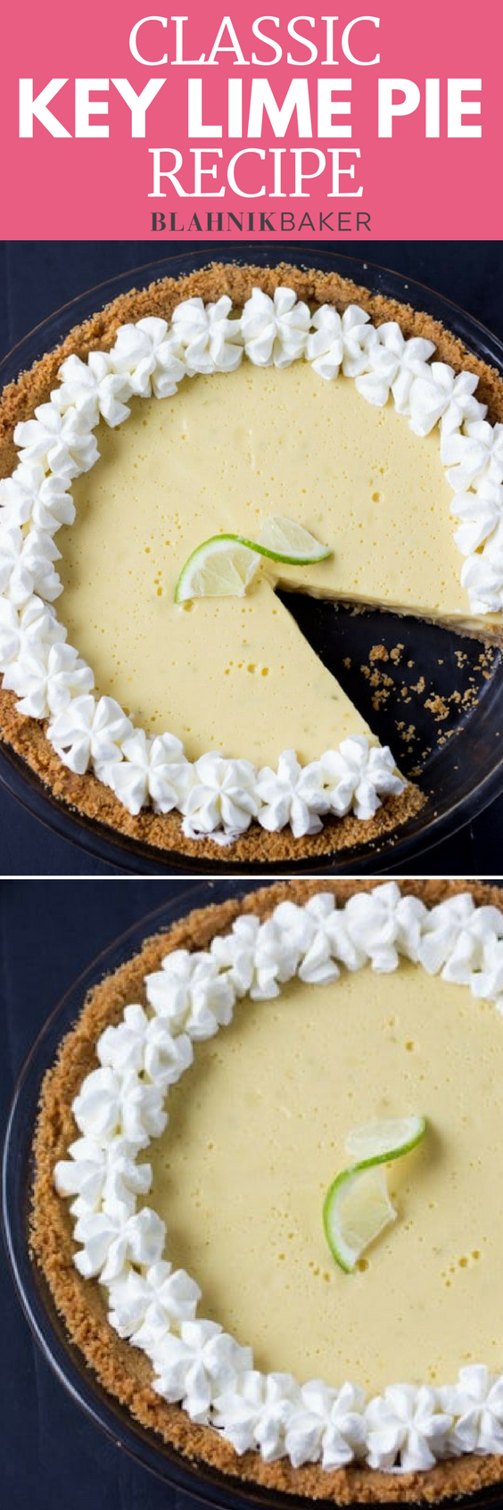 This classic key lime pie recipe is the only one you will need! It's creamy, luscious and perfectly tart with fresh key lime juice. Get the recipe here!