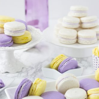 Lavender Honey Macarons
