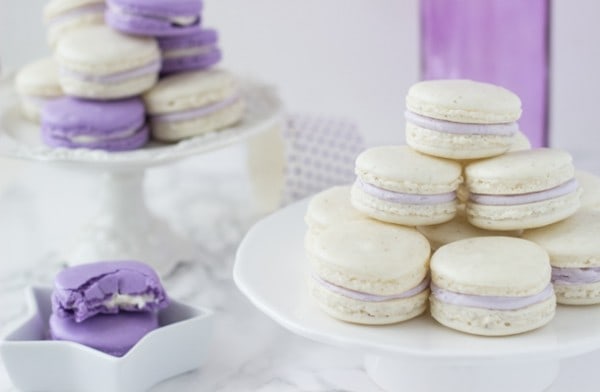 Lavender Honey Macarons