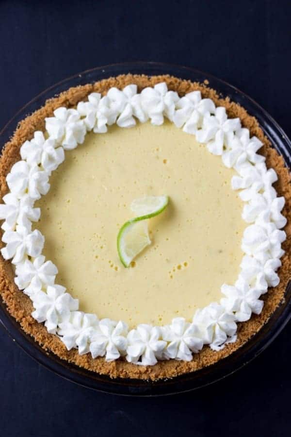 Classic Key Lime Pie Recipe - creamy, luscious and perfectly tart with fresh key lime juice. | BlahnikBaker.com