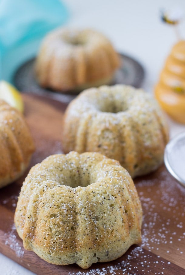 Lemon Almond Tea Cakes