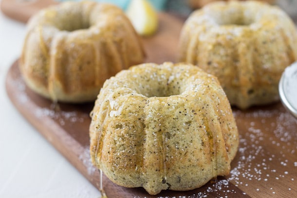 Lemon Almond Tea Cakes