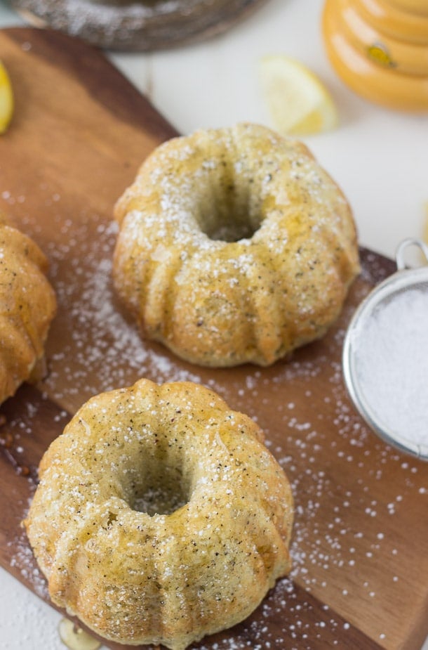 Lemon Almond Tea Cakes 