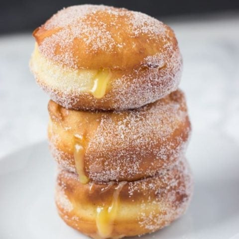 Lemon Fried Donuts