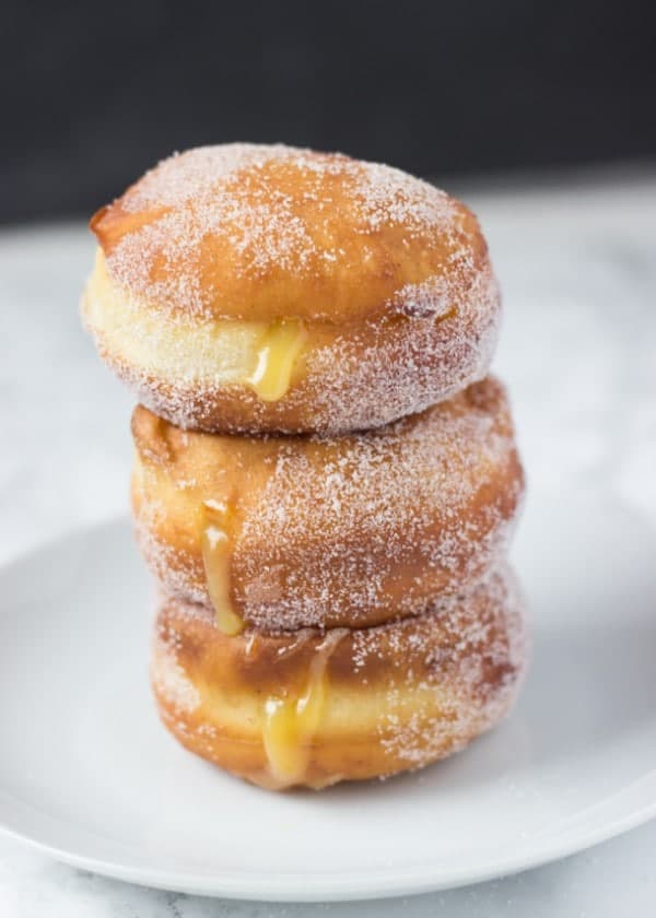 Lemon Fried Donuts